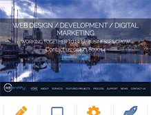 Tablet Screenshot of identitywebdesign.com